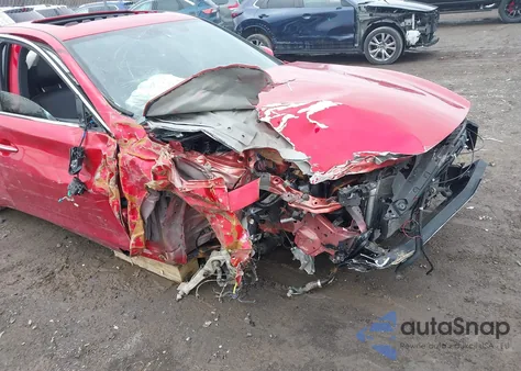 2021 Infiniti Q50 Sensory Awd из США, поврежденный, VIN JN1EV7CR4MM751761